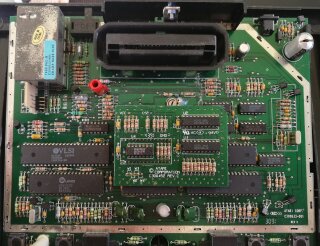 Atari 7800 PAL Rev C. board.